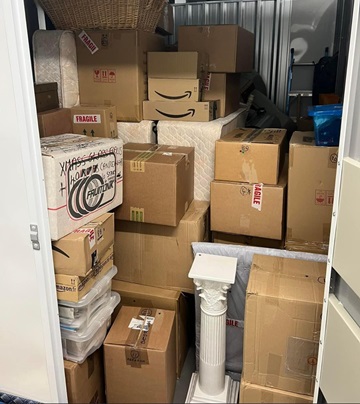 A removal van packed for a Halifax home move