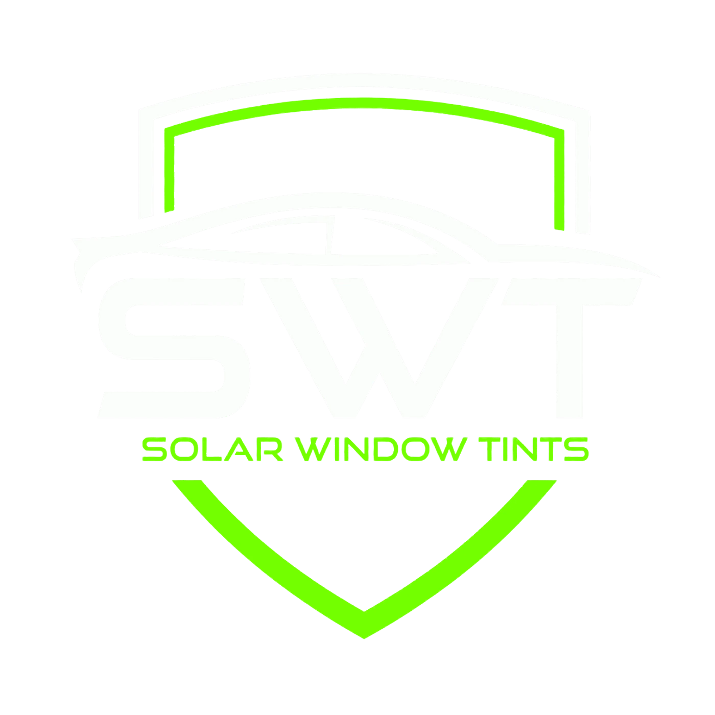 Solar Window Tints logo for vehicle, home and commercial window tinting